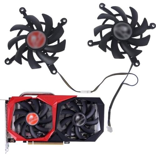 85mm 4pin Tomahaw Geforce GTX 1650 Super GPU Fan for Colorful Geforce RTX 2060 Super GTX 1660 Super 1660ti Cooling Fans