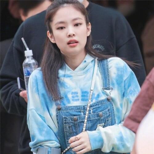 MONMOIRA Autumn Casual Tie-dye Jennie Hooded Hoodies Oversized Pocket Women Sweatshirts cwh0061-5