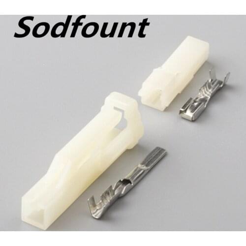 10 set DJ7011-3-11/21 MG620090 MG610089 Automotive connector 1p 1 hole