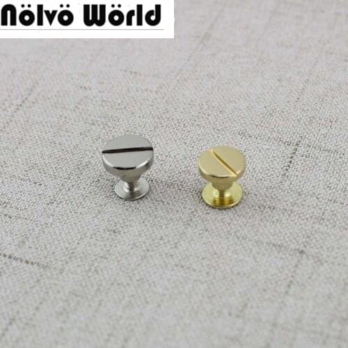 2pcs 50pcs High Quality Parts Accessories Copper Solid Rivets Bags metal parts Fasteners Leather Crafts