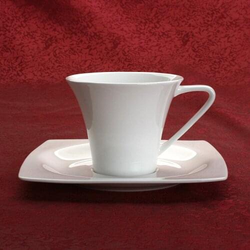 45% bone powder,european standard fine bone china porcelain Emil coffee cup craft tea cup with saucer