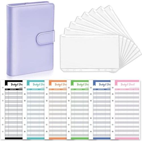 Journals A6 PU Leather Handbook Diary Agenda Weekly 2021 Notepads 2022 Planner Writing Paper Students Stationery Office Supplies