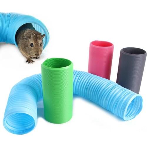 Pet toy Small Pet Fun Tunnel Telescopic 100cm Pipe Guinea Pig Hedgehog My Neighbor Totoro Ferret Products Hamster Toys