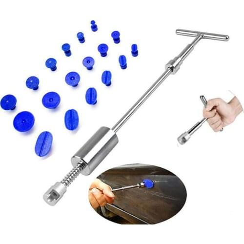 Car body Dent Removal Tool Dent Repair Puller Kit Slide Hammer Suction Cups For Hail Damage Car Dent Repair Tool