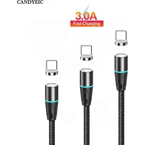 CANDYEIC Type C Cable Magnetic Cable for Samsung Galaxy Z Fold2 Cable for Mobile Phones Charging