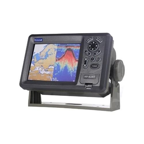 Matsutec HP-628F marine color lcd plotter echo sounder fish finder 300W dual frequency 5.6'' GPS SBAS Navigator navicom
