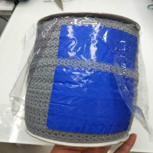 New listing! 10 yards/lot beautiful 15mm wide Gray lace ribbon lace embroidery lace clothing trim decoration