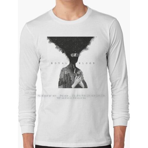 Royal Blood-Album Cover Long Sleeve T Shirt 100% Pure Cotton Big Size Royal Blood Hindutimes