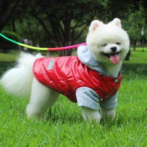 Autumn Winter Dogs Waterproof Dog Coat Warm Jacket For Pet Clothes Warm Puppy Pet Clothing Chihuahua French Bulldog Clothes