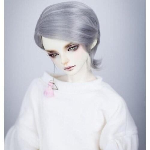 10 Color 1/3 BJD Wig 8-9 Inches,Synthetic Doll Hair Wigs for Dolls Boy Toy,Short Wig Hair for Dolls Accessories
