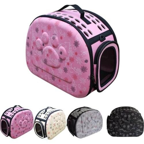 Dog Carrier Bag Portable Cats Handbag Foldable Travel Bag Plastic Carrying Bags Pets Supplies Carrier Bags for Dog Cats
