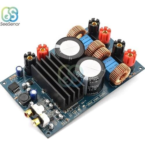 TPA3255 2.0 Digital Amplifier Board DC 20-48V Strong High Power 300W + 300W Class D Digital Amplifier Board Audio Board