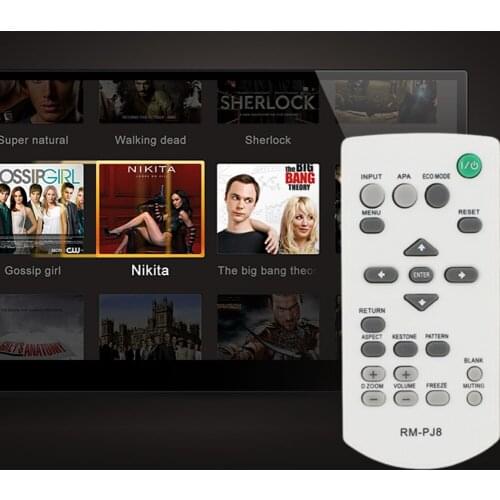 RM-PJ8 Replacement Remote Control for Sony Projector Wireless Switch Controller Electronic Smart Home Accessories