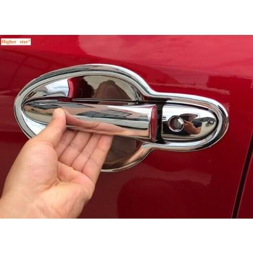 Higher star ABS chrome 8pcs DOOR HANDLE COVER+4pcs DOOR BOWL For Mazda6 Atenza 2014 -2018