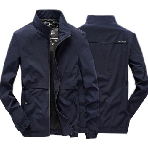 2020 Jacket Men Fashion Casual Loose Mens Jacket Sportswear Bomber Jacket Mens jackets outfit Coat Plus Size M- 5XL Wind Breaker