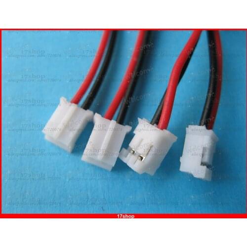 400 pcs PH 2.0mm 2 Pin Female Polarized Connector with 26AWG 7.9inch 200mm Leads