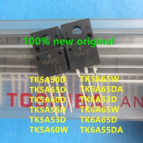 50PCS TK5A50D K5A50D TK5A65D K5A65D TK5A60D K5A60D TK5A55D TK5A53D TK5A60W TK5A65W TK5A65DA TK6A53D TK6A65W TK6A65D TK6A55DA