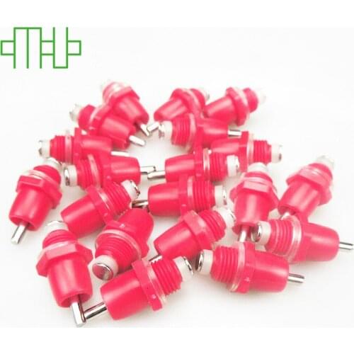 60 Pcs Chicken Quail Spring Type Red Nipples Drinking Fountain Chicken Innerspring Poultry Farming Equipment