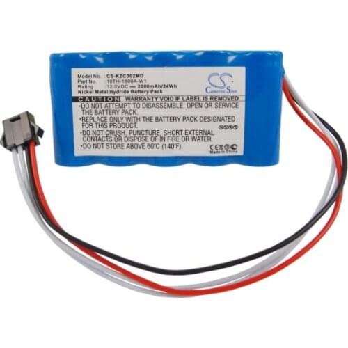 Cameron Sino 2000mAh battery for HP M3516A 10TH-1800A-W1 for KENZ CARDICO 302 10TH-1800A-W1 for PHILIPS 10TH-1800A-W1