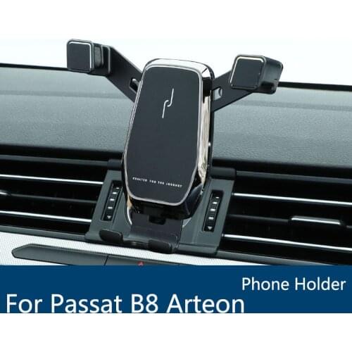 For Volkswagen passat b8 variant arteon passat b8 phone stand Mobile phone holder 2016 2017 2018 2019 GPS Support Bracket