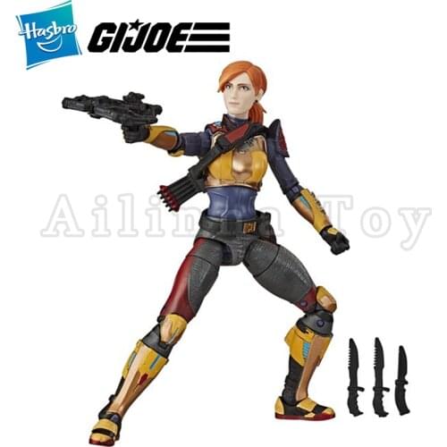 G.I.JOE 1/12 6inch Original Action Figure Classified Series Commander Duke Road B Scarlett Anime Model For Gift Free Shipping