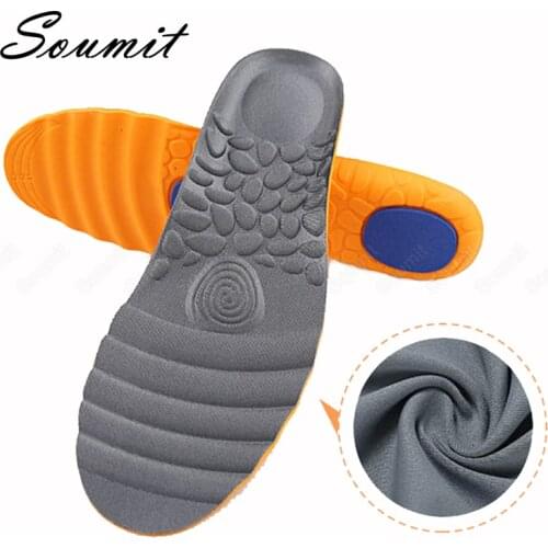 Massage Insole for Shoe Women Men Arch Support Running Shoes Pad Memory Foam Sports Insoles Insert Foot Sole Care Cushions Pads