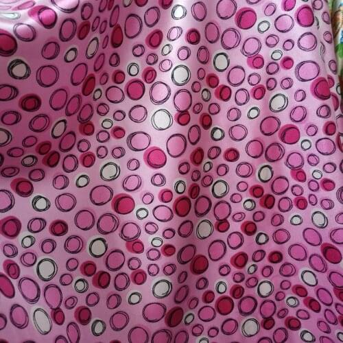 Lovely Satin Fabric Soft Satin Material Lining craft Tilda doll glossy Charmeuse Fabric