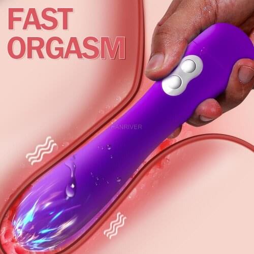 Powerful Vibrator for Women G Spot Clitoris Stimulator Adult Sex Machine Anal Toys Erotic Massage Tool Female Masturbator Wand