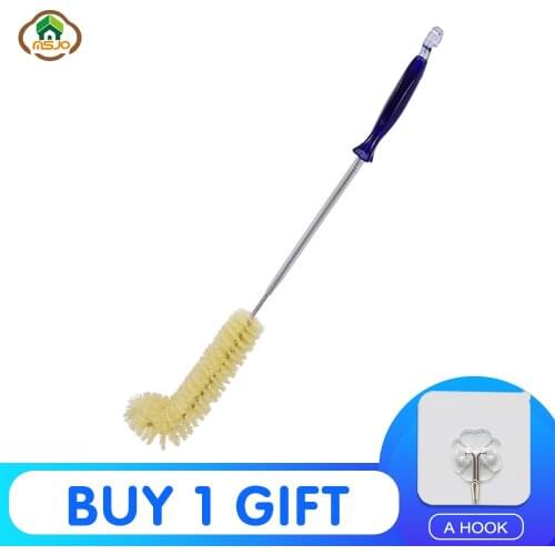 MSJO Long Handle Bottle Brush Kitchen Teapot Vases Vacuum Travel Tumbler Clean Multifunctional Water Bottle Glass Cleaner Brush