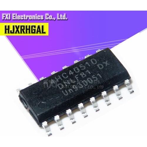 10PCS 74HC4051D 74HC4051 SOP16 SOP SN74HC4051DR SMD new original