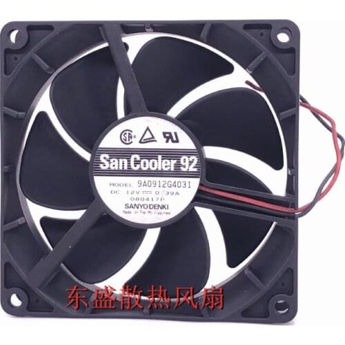 Original 9A0912G4031 9025 9CM 12V 0.39A Mute chassis cooling fan