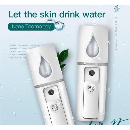 20ML Face Steamer Portable Nano Face Sprayer Humidifier Mist Atomization Moisturizing Sprayer USB Charging Facial Care