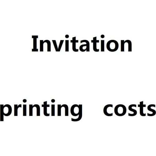 Invitation Card Printing Costs
