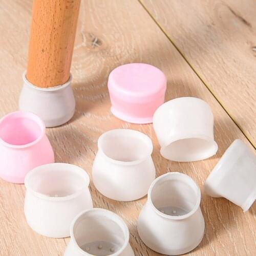 Silicone Furniture Leg Protector, Table Foot Mat, Floor Protector for Chair Legs, Floor Protection, Non-Slip Table Legs