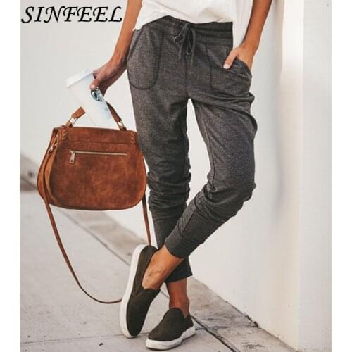 Женские свободные брюки SINFEEL China At AliExpress