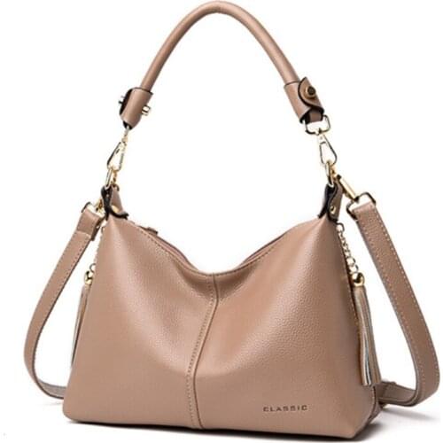 Luxury Handbags Women Bags Leather Small Hobos Designer High Quality Crossbody Shoulder Bags Sac A Main Ladies Top-handle Purses