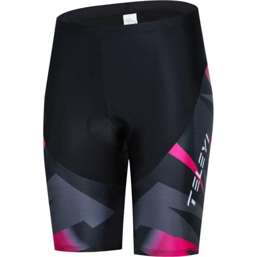 Women Cycling Shorts Breathable 4D Gel Padded Cycling Underwear Bicycle Shorts Shockproof Riding Tights