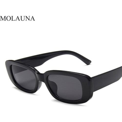 2020 Square Lady Sunglasses Women Luxury Brand Travel Small Rectangle Sun Glasses Men and Women Eyeglasses Vintage Retro
