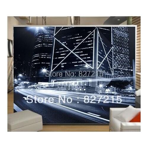 3D-0533/New Fashion Wall Decoration Material/PVC Material /Stretch Film/Beautiful Night Scene/Function as Wall Paper/Sustainable