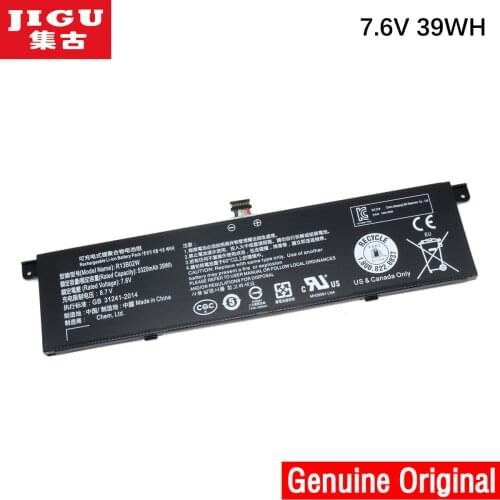 JIGU 7.6V 39Wh 5107mAh/5230mAh Original R13B02W R13B01W Laptop Battery For Xiaomi Mi Air 13.3" Series Tablet R13B02W R13B01W