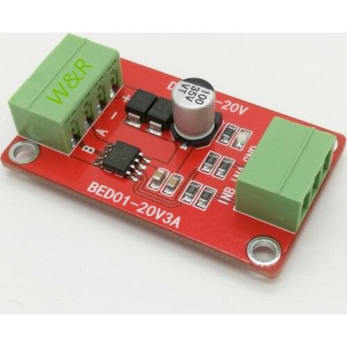 DC Motor / Positive and Negative Control / 5V / 12V / 2A / 3A / Brush Motor / Solenoid Valve / Door Lock Control