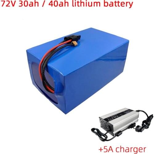 72v 30ah 40Ah lithium ion battery DIY 72V 3000w electric bike battery for Electric scooters with charger with Use Panasonic cell