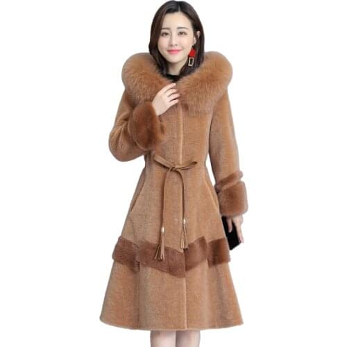 ODFVEBX Fox Fur Coats