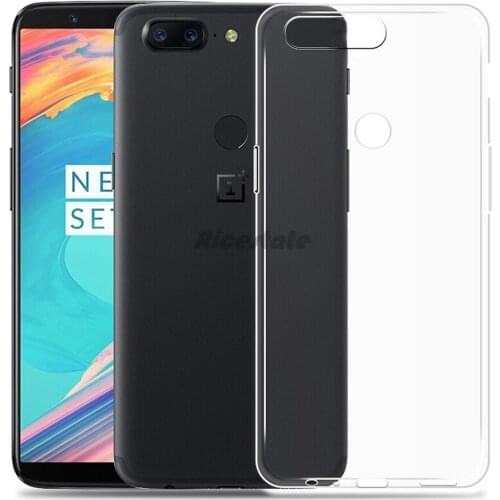 OnePlus 5T Anti-knock Clear Phone Case One Plus 5T 1+5T Soft TPU Silicone Back Cover Case For OnePlus 5 T Clear Case