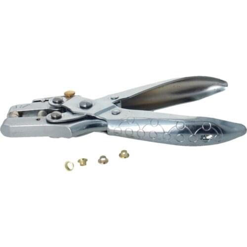 7inch 175mm Setting Plier Cloth Punch Eyelet Button Leather Card Shoe Grommet Bag Belt Setter Rivet Snap Canvas Household Pincer