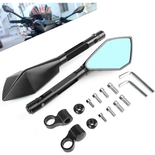 Full CNC Aluminum Motorcycle Mirrors Moto Rearview Blind Spot Side Mirror For YAMAHA XMAX 125/250/300/400 Max NMAX 125 YZF R3 R1