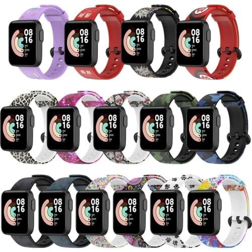 Silicone Band Strap For XiaoMi Mi Watch Lite / For Redmi Watchstrap Original SmartBand Sport WristBand Bracelet Replacement Belt