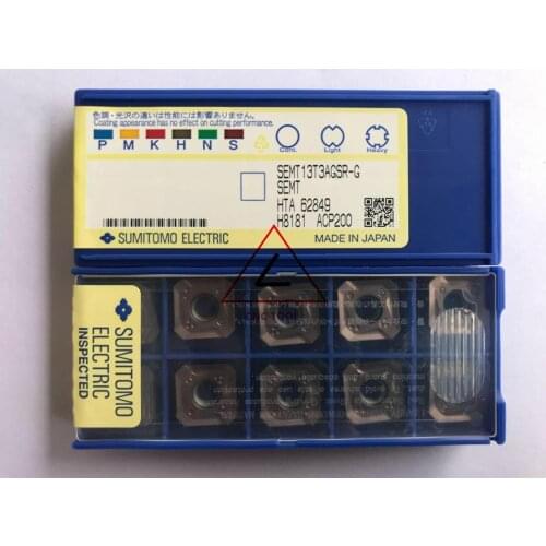 SEMT13T3AGSR-G ACP200 10pcs Original Japan Sumitomo Cutting Tool