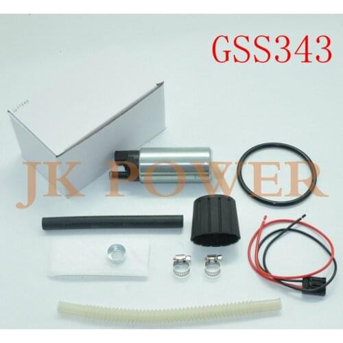 Universal 255LPH Electric High Flow InTank Gasoline Auto Car Replacement Fuel Pump Tuning Cars GSS343