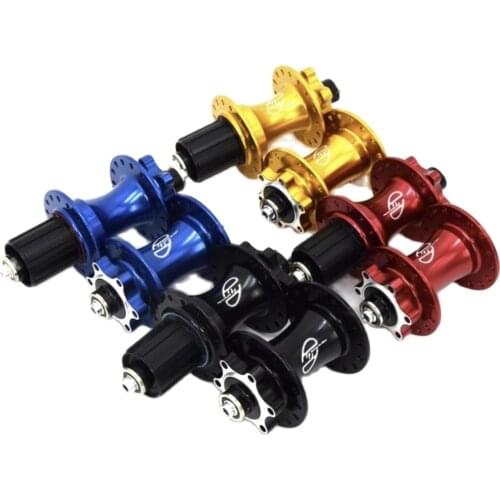 Bicycle Bearing Hub Mountain Bike 4 Bearing Hub 24/32 Holes Aluminum Alloy Quick Release Cassette Freehub Bicycle Accessories